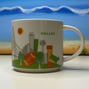 Starbucks Dallas You Are Here Collection 14 oz 2015